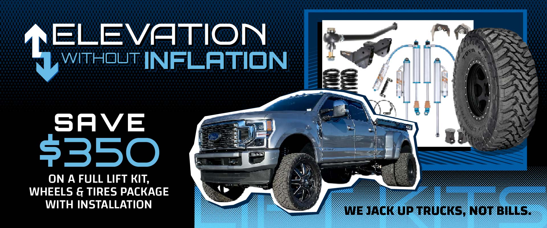 Winter Truck Special Lift Kit Promotion at Street to Sand